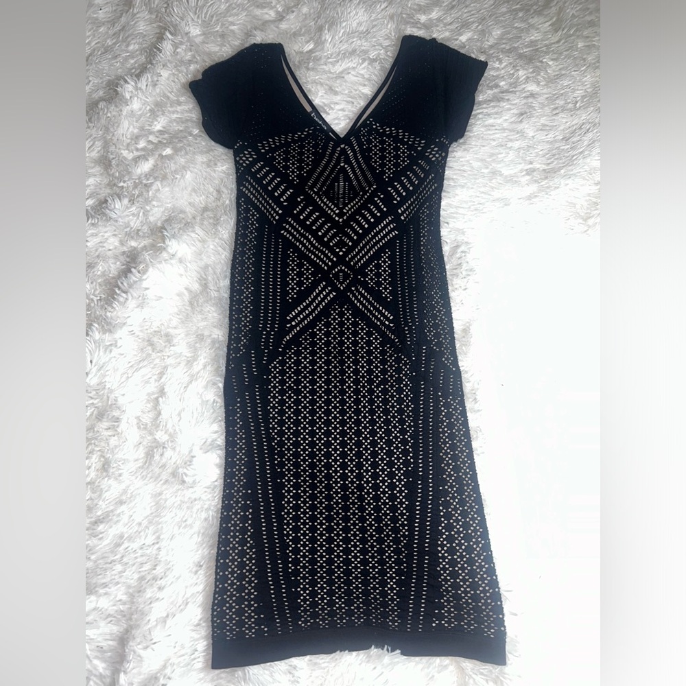 BeBe Bodycon mini dress black